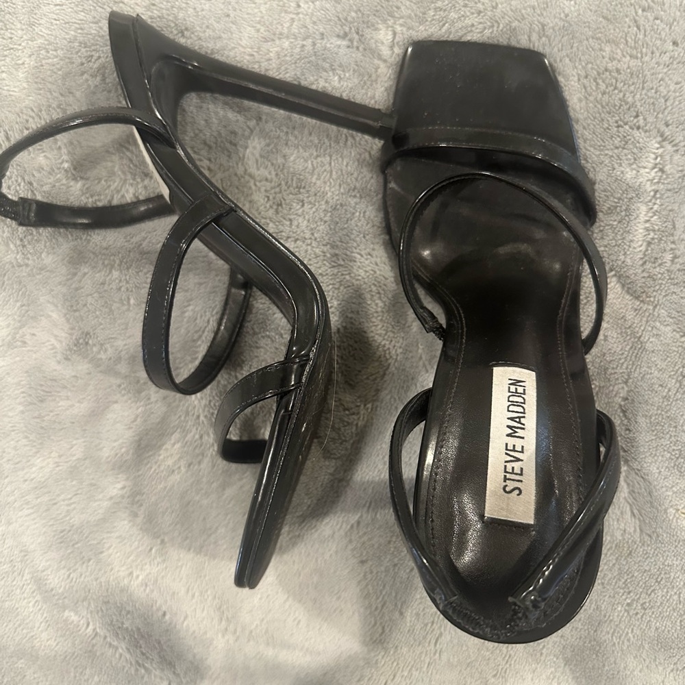 steve madden black heels